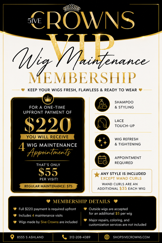VIP Wig Maintenance Membership